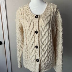 Aran Woollen Mills Merino wool sweater